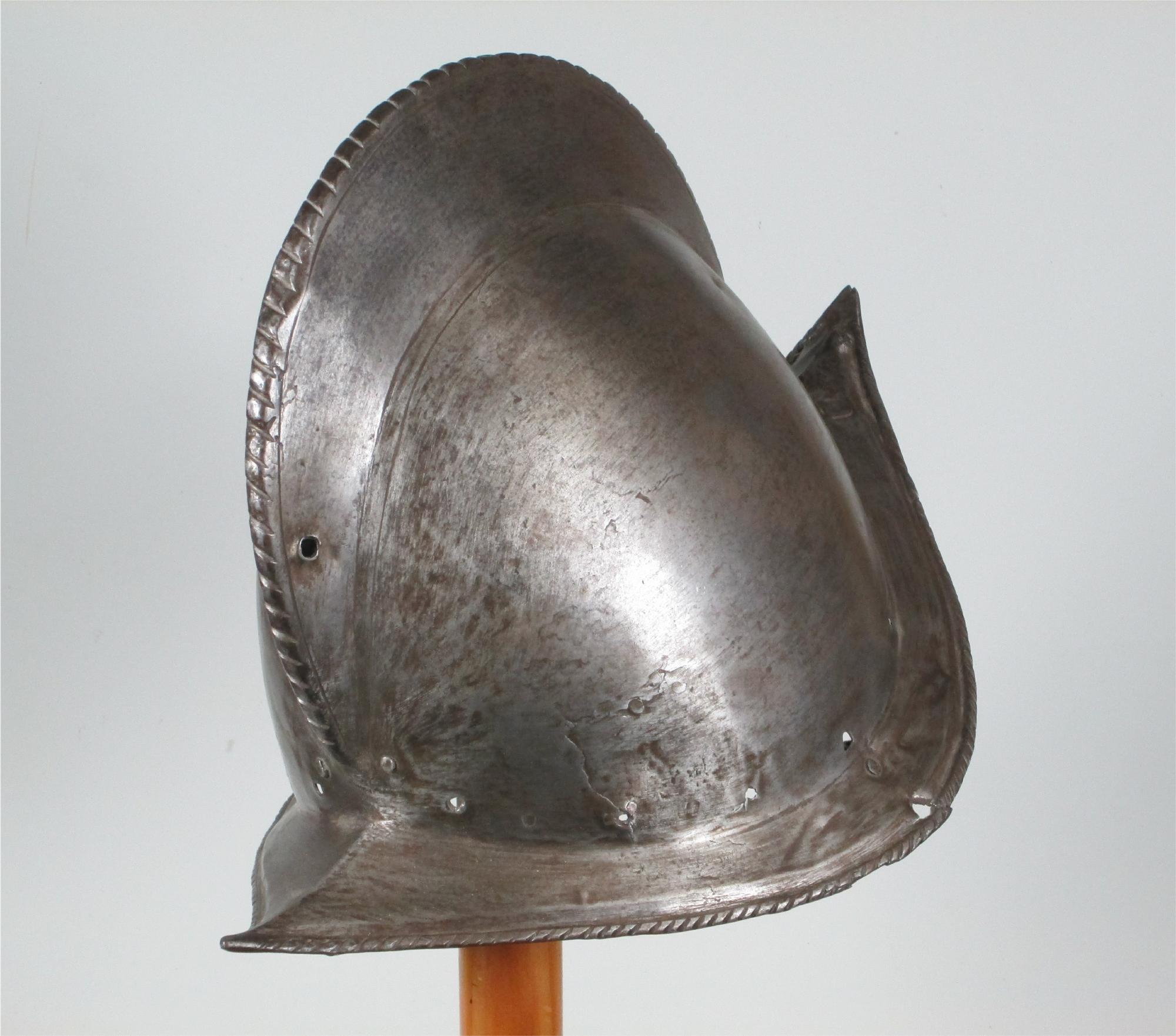 Original 16th c. patch in armour