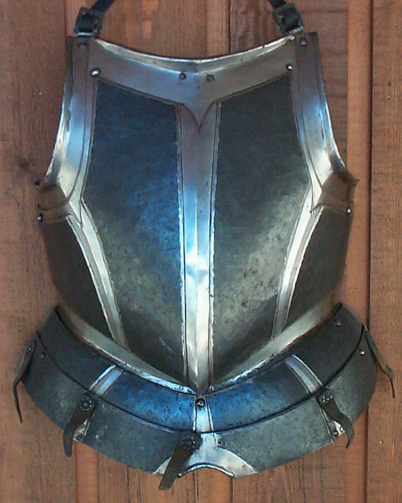 German Black and White Cuirass